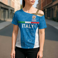 Custom Italy Cricket Spirit 2026 Cross Shoulder Shirt World T20 Edition - Wonder Print Shop