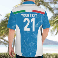 Custom Italy Cricket Spirit 2026 Hawaiian Shirt World T20 Edition - Wonder Print Shop