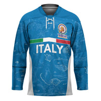 Custom Italy Cricket Spirit 2026 Hockey Jersey World T20 Edition - Wonder Print Shop
