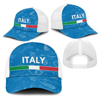 Italy Cricket Spirit 2026 Mesh Trucker Cap World T20 Edition - Wonder Print Shop