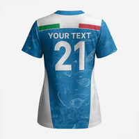 Custom Italy Cricket Spirit 2026 Scrub Top World T20 Edition - Wonder Print Shop