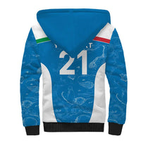 Custom Italy Cricket Spirit 2026 Sherpa Hoodie World T20 Edition - Wonder Print Shop