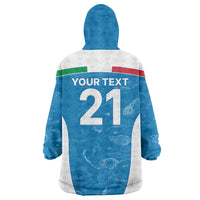 Custom Italy Cricket Spirit 2026 Wearable Blanket Hoodie World T20 Edition - Wonder Print Shop