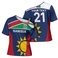 Custom Namibia Cricket Spirit 2026 Cross Shoulder Shirt World T20 Edition - Wonder Print Shop