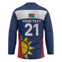 Custom Namibia Cricket Spirit 2026 Hockey Jersey World T20 Edition - Wonder Print Shop