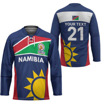 Custom Namibia Cricket Spirit 2026 Hockey Jersey World T20 Edition - Wonder Print Shop