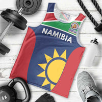 Custom Namibia Cricket Spirit 2026 Men Tank Top World T20 Edition - Wonder Print Shop