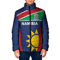 Custom Namibia Cricket Spirit 2026 Padded Jacket World T20 Edition - Wonder Print Shop