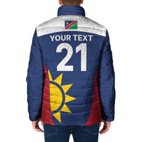 Custom Namibia Cricket Spirit 2026 Padded Jacket World T20 Edition - Wonder Print Shop