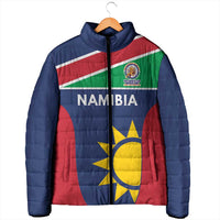 Custom Namibia Cricket Spirit 2026 Padded Jacket World T20 Edition - Wonder Print Shop