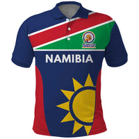 Custom Namibia Cricket Spirit 2026 Polo Shirt World T20 Edition - Wonder Print Shop