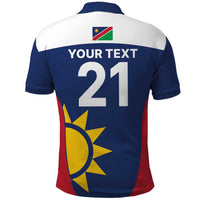 Custom Namibia Cricket Spirit 2026 Polo Shirt World T20 Edition - Wonder Print Shop