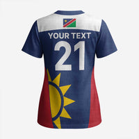 Custom Namibia Cricket Spirit 2026 Scrub Top World T20 Edition - Wonder Print Shop