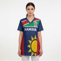 Custom Namibia Cricket Spirit 2026 Scrub Top World T20 Edition - Wonder Print Shop