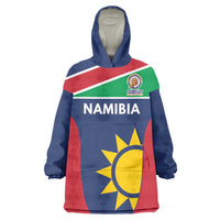 Custom Namibia Cricket Spirit 2026 Wearable Blanket Hoodie World T20 Edition - Wonder Print Shop
