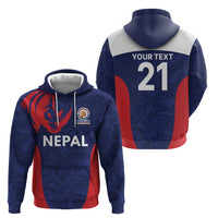 Custom Nepal Cricket Spirit 2026 Hoodie World T20 Edition - Wonder Print Shop