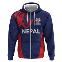 Custom Nepal Cricket Spirit 2026 Hoodie World T20 Edition - Wonder Print Shop