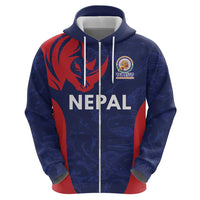 Custom Nepal Cricket Spirit 2026 Hoodie World T20 Edition - Wonder Print Shop