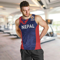 Custom Nepal Cricket Spirit 2026 Men Tank Top World T20 Edition - Wonder Print Shop