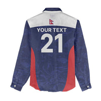 Custom Nepal Cricket Spirit 2026 Women Casual Shirt World T20 Edition - Wonder Print Shop