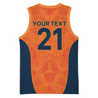 Custom Netherlands Cricket Spirit 2026 Basketball Jersey World T20 Edition - Wonder Print Shop