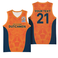 Custom Netherlands Cricket Spirit 2026 Basketball Jersey World T20 Edition - Wonder Print Shop