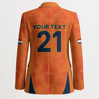 Custom Netherlands Cricket Spirit 2026 Blazer World T20 Edition - Wonder Print Shop