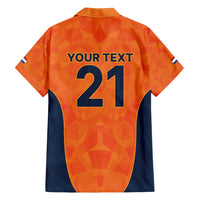 Custom Netherlands Cricket Spirit 2026 Hawaiian Shirt World T20 Edition - Wonder Print Shop