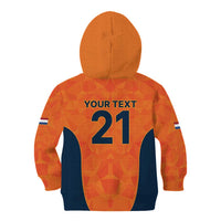 Custom Netherlands Cricket Spirit 2026 Kid Hoodie World T20 Edition - Wonder Print Shop
