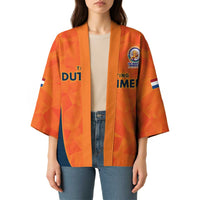 Custom Netherlands Cricket Spirit 2026 Kimono World T20 Edition - Wonder Print Shop