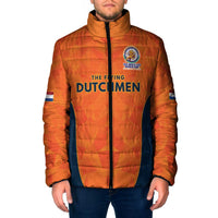 Custom Netherlands Cricket Spirit 2026 Padded Jacket World T20 Edition - Wonder Print Shop