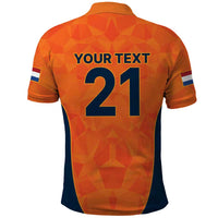 Custom Netherlands Cricket Spirit 2026 Polo Shirt World T20 Edition - Wonder Print Shop