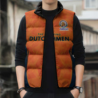 Custom Netherlands Cricket Spirit 2026 Sleeveless Puffer Jacket World T20 Edition - Wonder Print Shop