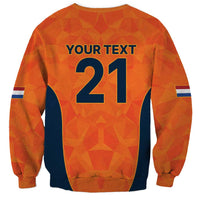 Custom Netherlands Cricket Spirit 2026 Sweatshirt World T20 Edition - Wonder Print Shop