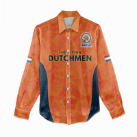Custom Netherlands Cricket Spirit 2026 Women Casual Shirt World T20 Edition - Wonder Print Shop