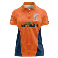 Custom Netherlands Cricket Spirit 2026 Women Polo Shirt World T20 Edition - Wonder Print Shop