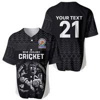 Custom New Zealand Cricket Spirit 2026 Baseball Jersey World T20 Edition - Wonder Print Shop