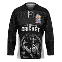 Custom New Zealand Cricket Spirit 2026 Hockey Jersey World T20 Edition - Wonder Print Shop