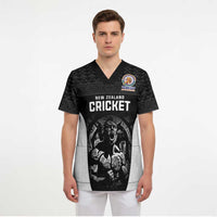 Custom New Zealand Cricket Spirit 2026 Scrub Top World T20 Edition - Wonder Print Shop