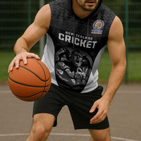 Custom New Zealand Cricket Spirit 2026 Sleeveless Hoodie World T20 Edition - Wonder Print Shop
