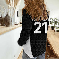 Custom New Zealand Cricket Spirit 2026 Women Casual Shirt World T20 Edition - Wonder Print Shop