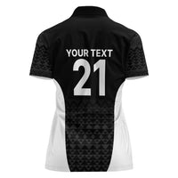Custom New Zealand Cricket Spirit 2026 Women Polo Shirt World T20 Edition - Wonder Print Shop
