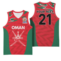 Custom Oman Cricket Spirit 2026 Basketball Jersey World T20 Edition - Wonder Print Shop