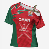 Custom Oman Cricket Spirit 2026 Cross Shoulder Shirt World T20 Edition - Wonder Print Shop