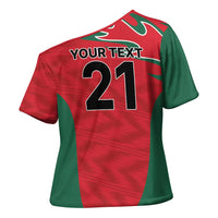 Custom Oman Cricket Spirit 2026 Cross Shoulder Shirt World T20 Edition - Wonder Print Shop