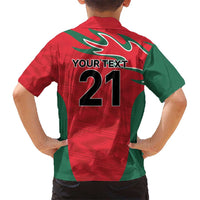 Custom Oman Cricket Spirit 2026 Kid Hawaiian Shirt World T20 Edition - Wonder Print Shop