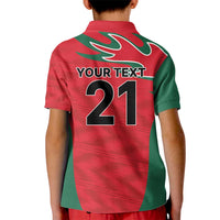 Custom Oman Cricket Spirit 2026 Kid Polo Shirt World T20 Edition - Wonder Print Shop