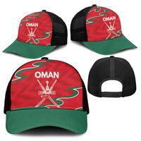 Oman Cricket Spirit 2026 Mesh Trucker Cap World T20 Edition - Wonder Print Shop