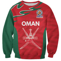 Custom Oman Cricket Spirit 2026 Sweatshirt World T20 Edition - Wonder Print Shop