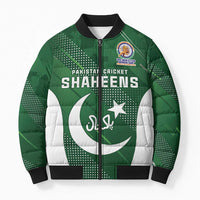 Custom Pakistan Cricket Spirit 2026 Bomber Puffer Jacket World T20 Edition - Wonder Print Shop